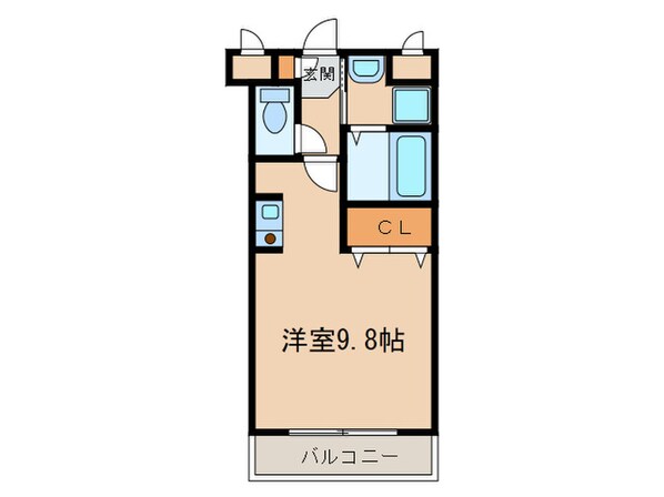 ヴィラ原山南館の物件間取画像